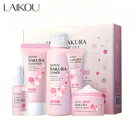 Japanese Sakura 5-Piece Hydrating Skincare Set