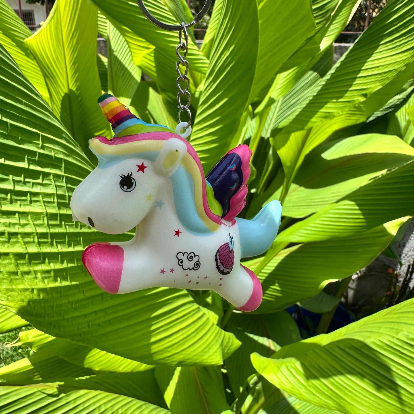 Unicorn Keyring