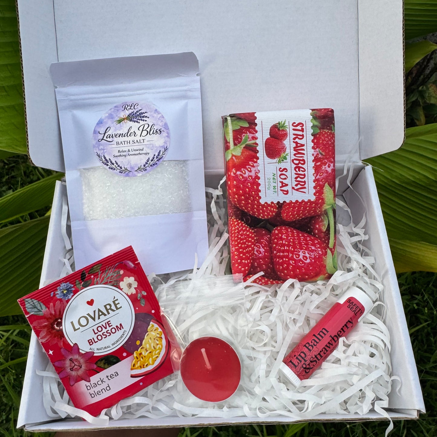 Mini Strawberry Bliss Self-Care Box