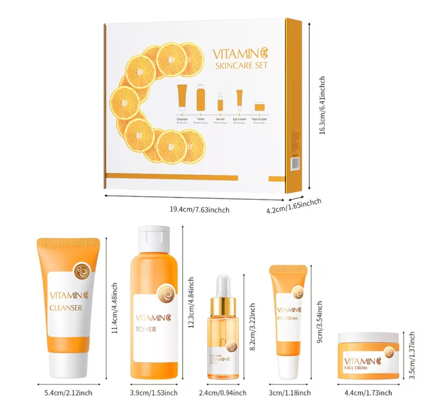 Vitamin C Glow Travel Skincare Set