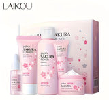 Japanese Sakura 5-Piece Hydrating Skincare Set