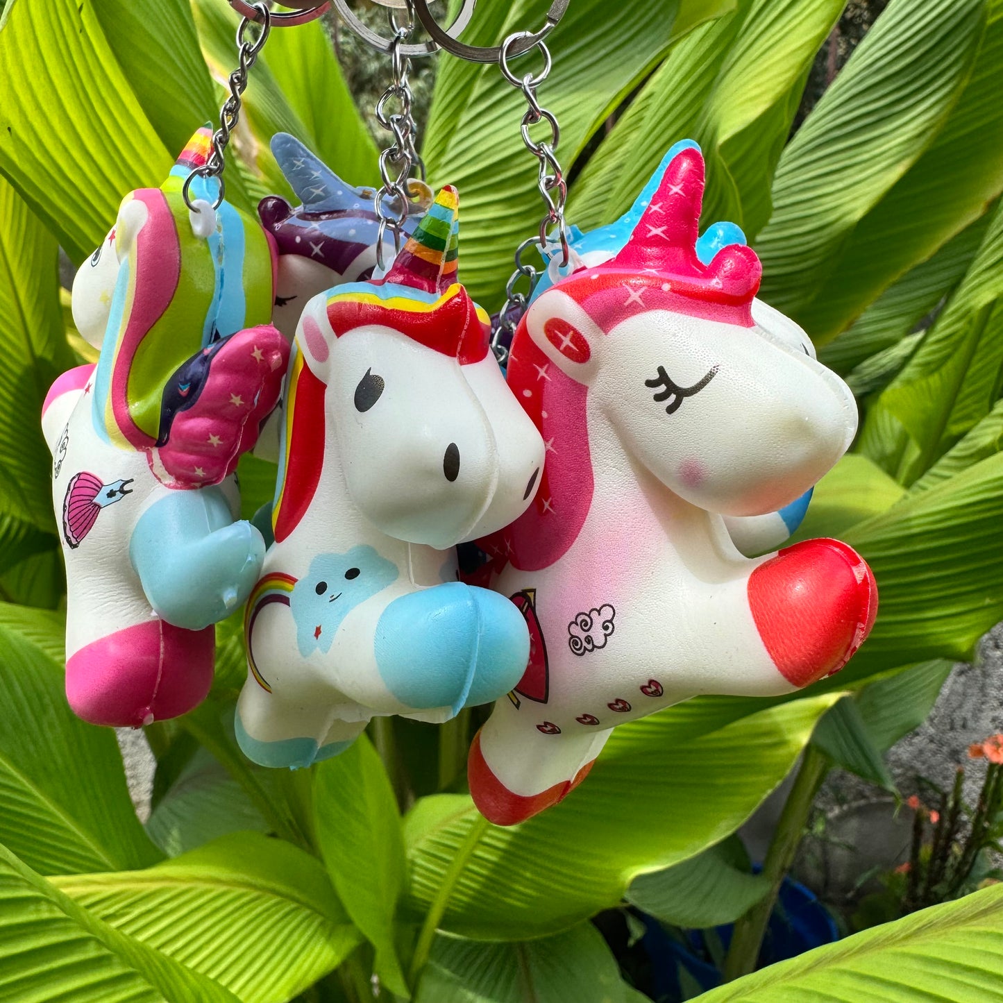 Unicorn Keyring