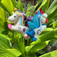 Unicorn Keyring