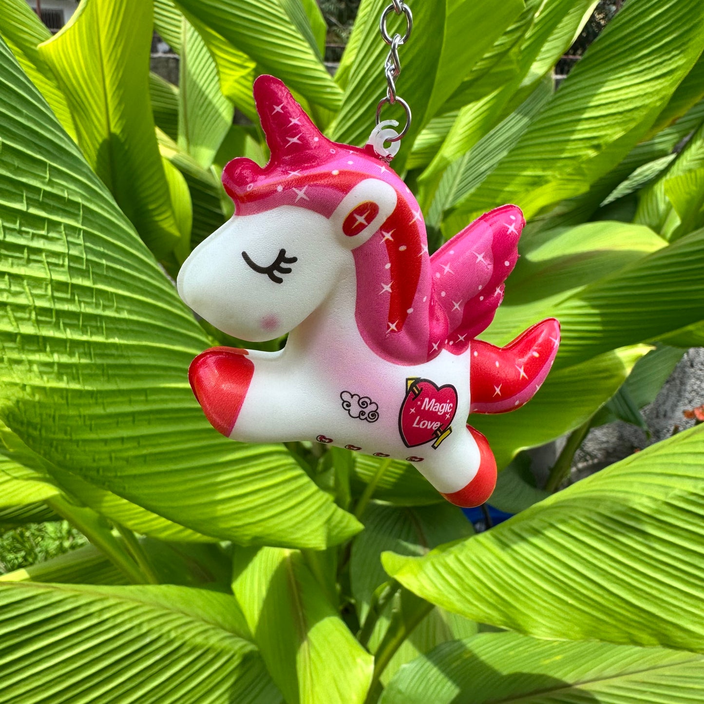Unicorn Keyring
