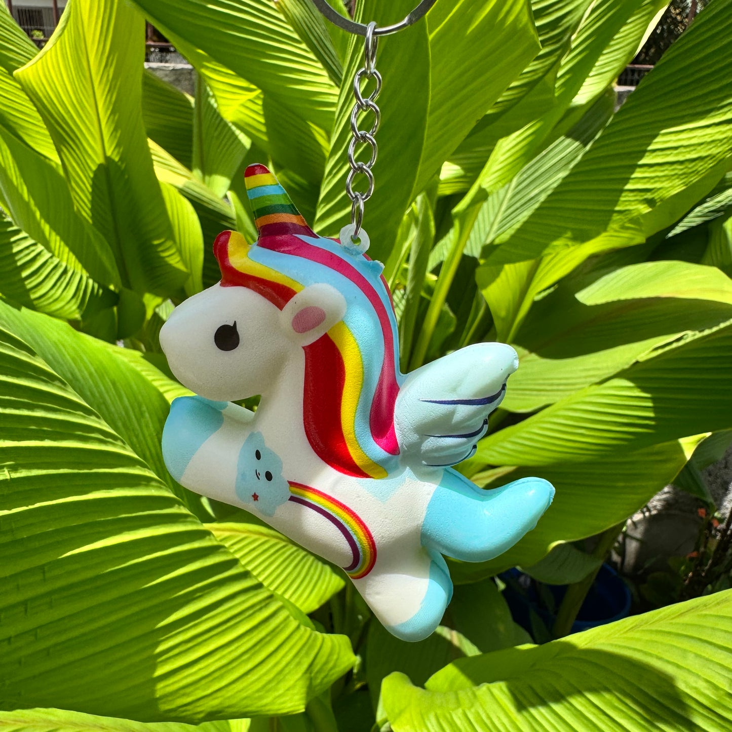 Unicorn Keyring