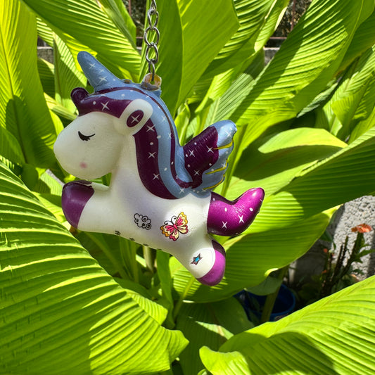 Unicorn Keyring