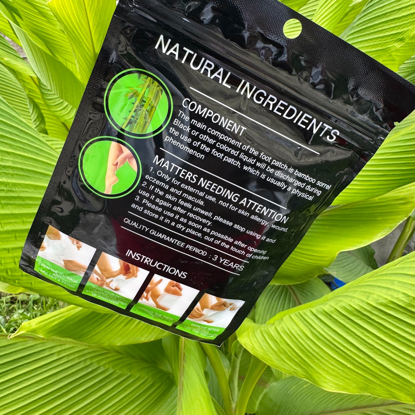 Bamboo Deep Cleansing Foot Patch