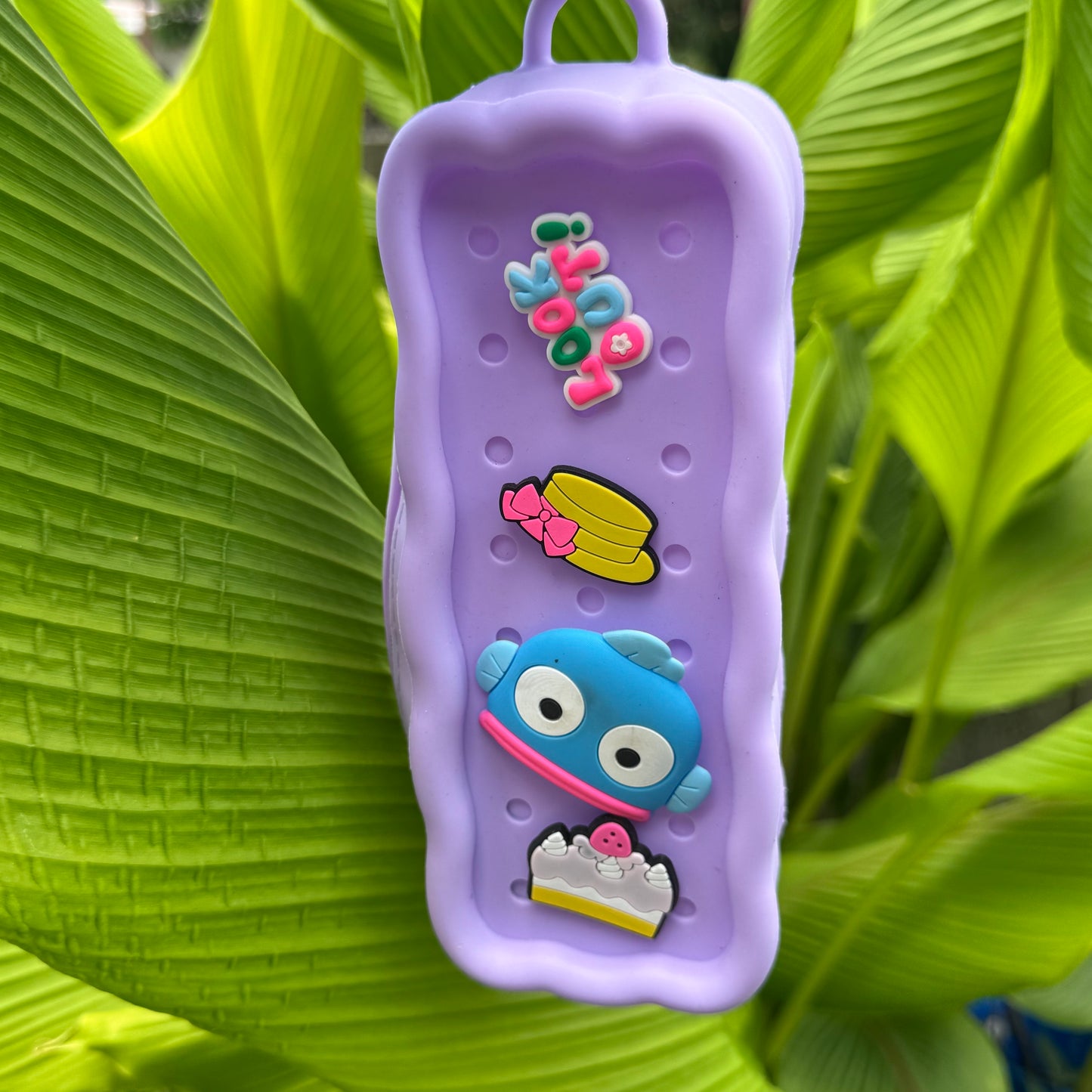 💜 Purple Silicone Pencil Case