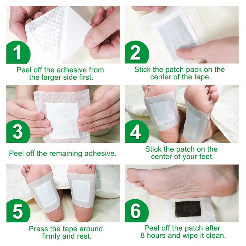 Bamboo Deep Cleansing Foot Patch