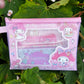 Stationery Set( Kuromi, Cinnamaroll, My Melody)
