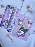 Stationery Set( Kuromi, Cinnamaroll, My Melody)