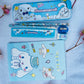 Stationery Set( Kuromi, Cinnamaroll, My Melody)
