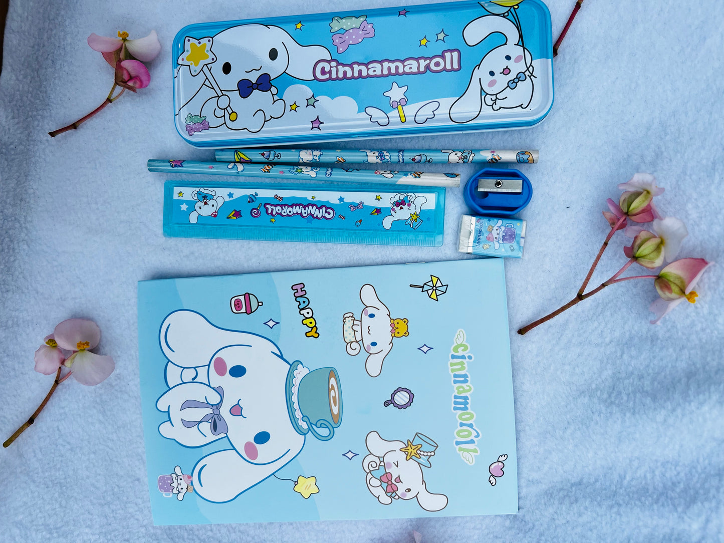 Stationery Set( Kuromi, Cinnamaroll, My Melody)